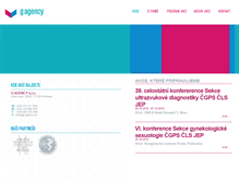 Tablet Screenshot of g-agency.eu